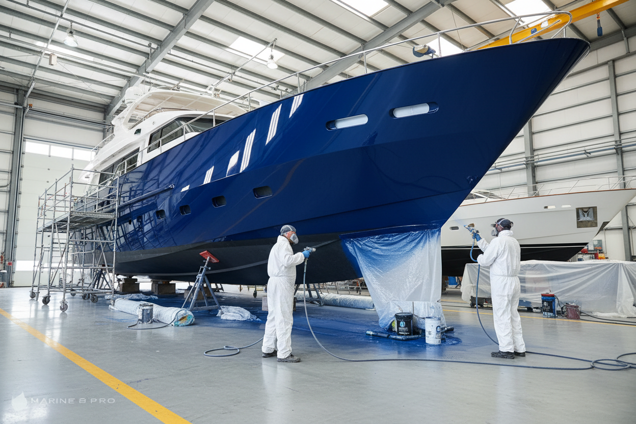 Aplicación de sistema de color poliuretano